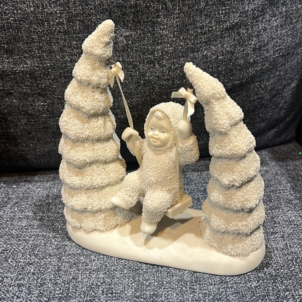 Department 56 Snowbabies "When The Bough Breaks" Winter Wonderland Figures